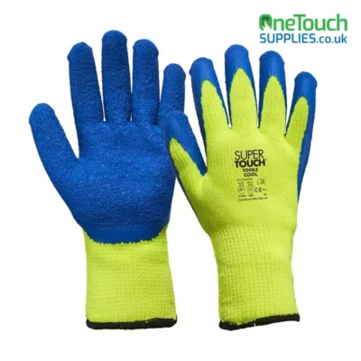 Hi Vis Thermal Insulated Work Gloves - Waterproof and Comfortable for Varied Industries