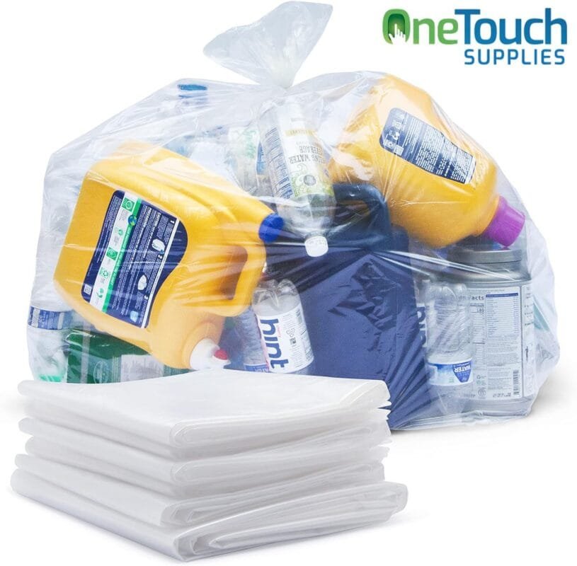 Clear Compactor Sacks (100 Pack) | 508x865x1168mm Bags