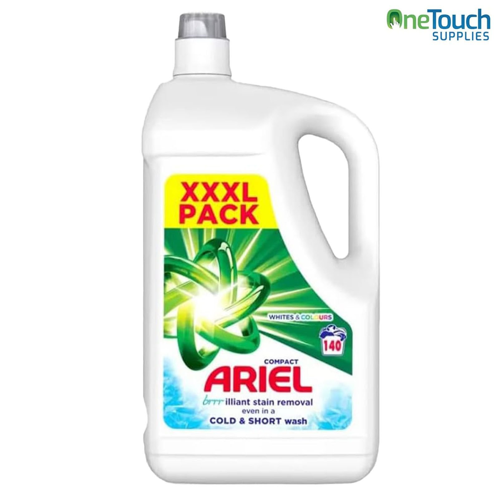 Ariel Future Liquid Laundry Detergent 5L bottle for deep cleaning and stain removal