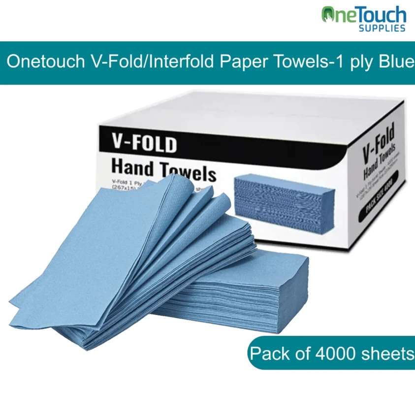 Katrin Classic Zig Zag V Fold Paper Hand Towels – 1 Case Of 4000 Towels – Commercial Quality