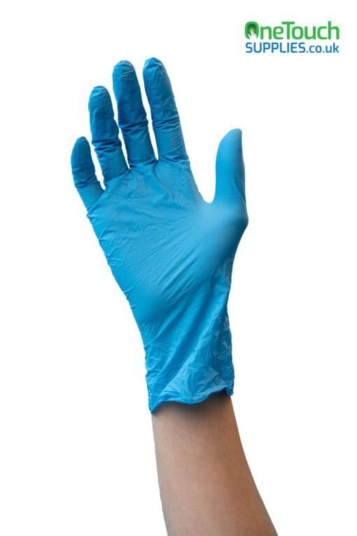 Great Value Nitrile Disposable Gloves, One Size, 100 Ct 