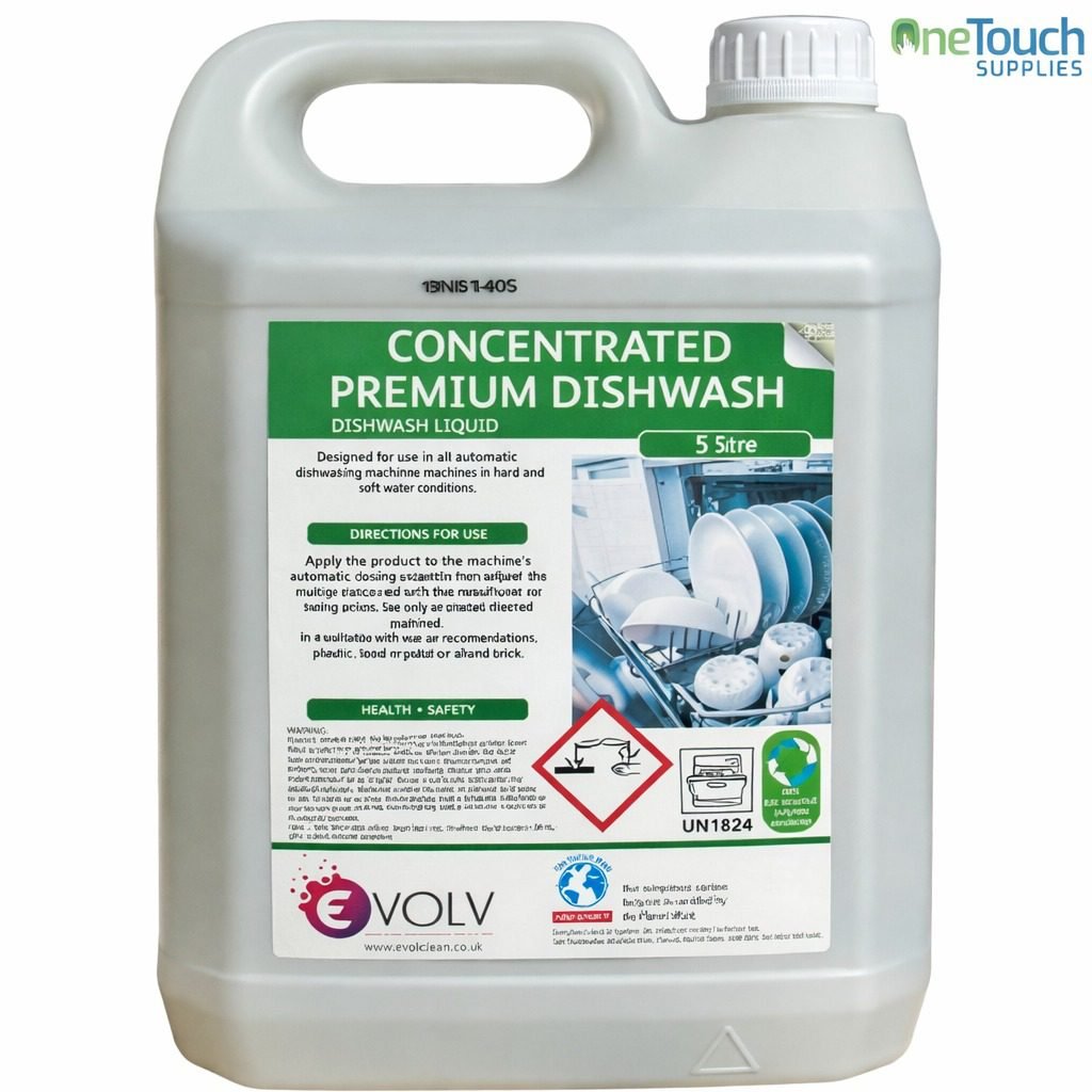 Premium Dishwasher Liquid 5L Commercial Detergent