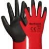 Gloves Red Nitrile