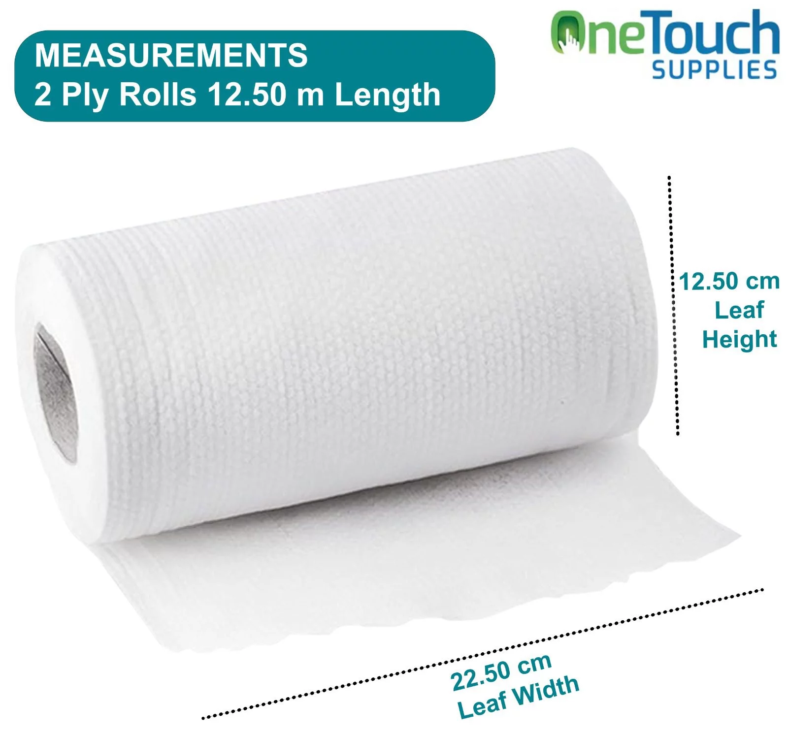 24 Rolls Freedom Super Absorbent Kitchen Roll Towel