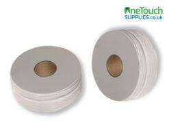 Mini Jumbo Toilet Rolls – 2-Ply, 150m, 12-Pack with 76mm Core