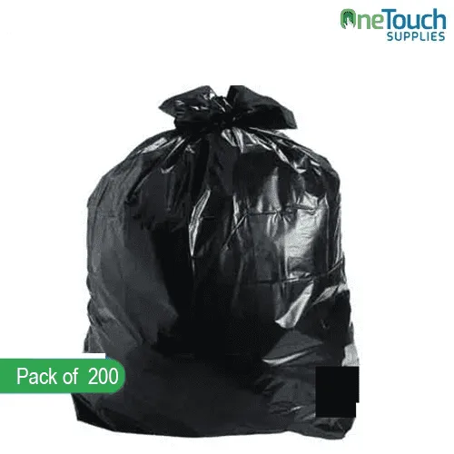 Extra heavy duty bin bags 20kg rating 200 pack