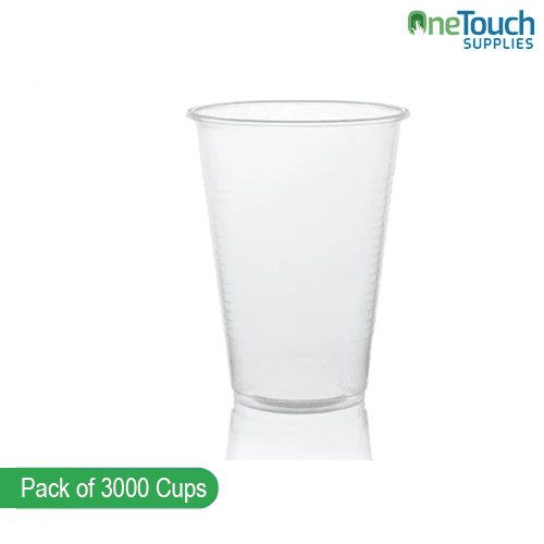 Disposable Hygienic Clear Plastic Cups | 3000 in a box