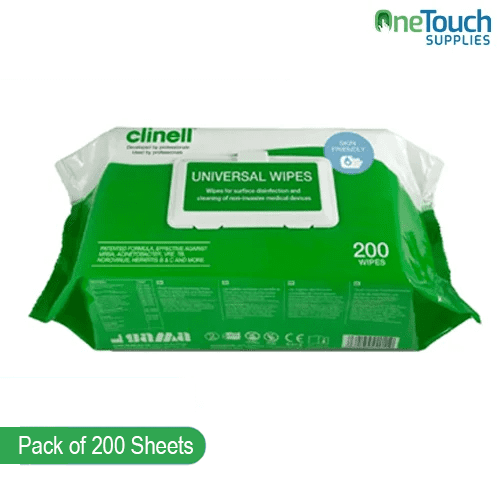 Clinell Universal Surface Wipes for Disinfection