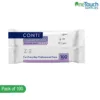 Conti Dry Patient Cleansing Wipes, Cotton Soft