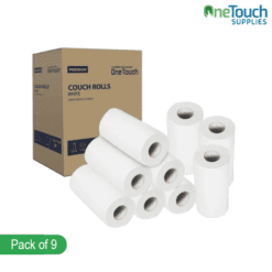 Pure Pulp White Couch Rolls | Pack of 9 Rolls | Soft and Durable