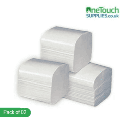 Commercial Toilet Paper Bulk Pack | 2-Ply Toilet Tissue Paper | 9000 Folded Sheets