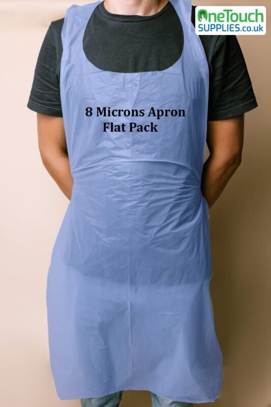Durable 8 Micron | Disposable Aprons | Blue Pack of 1000