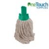 Hygiene Mop Head Screw Fit 250g in Blue, Green, and Red – Durable, washable mop for large cleaning areas