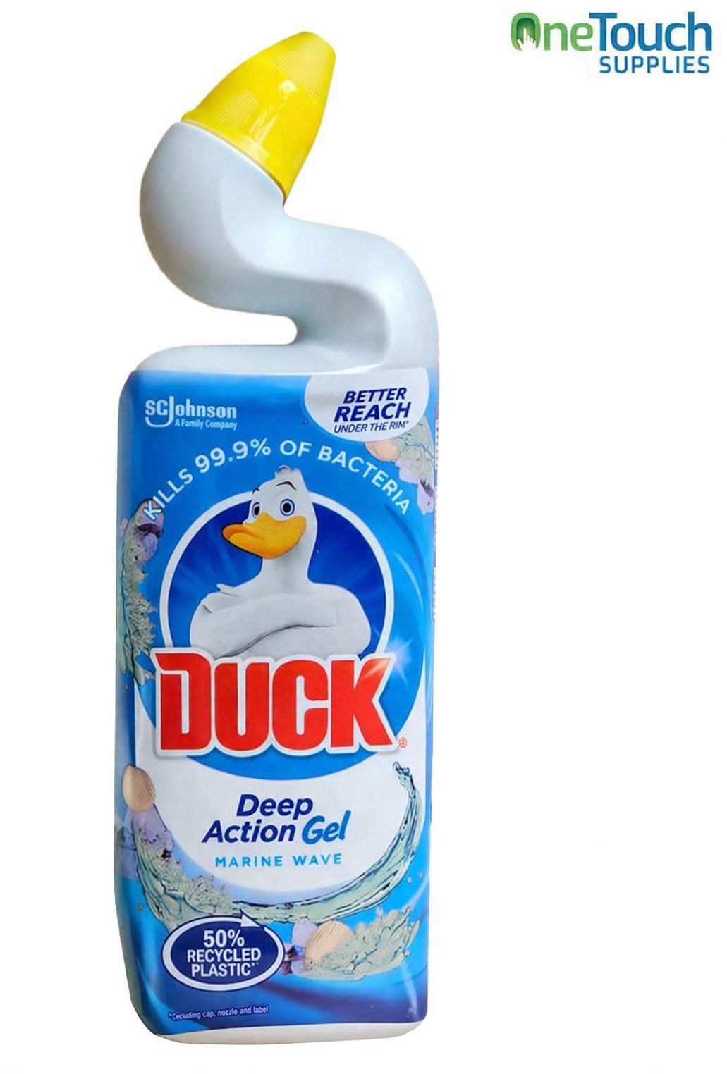 Duck Marine Wave Deep Action Gel Toilet Cleaner 750ml