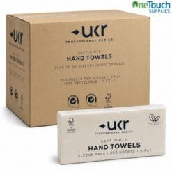 V Fold Paper Hand Towels 2 Ply Pure Pulp 9000 Sheets for commercial washrooms