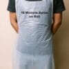 White Aprons on a Roll – 16 Microns Disposable Plastic Aprons