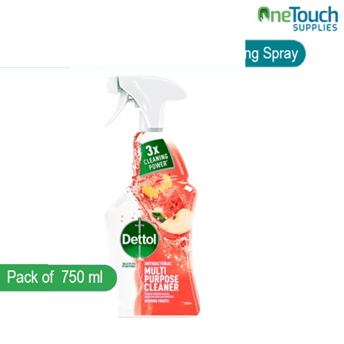 Dettol Antibacterial Multipurpose Cleaning Spray, Summer Fruits, 750ml