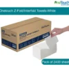 High-quality Z fold Paper Towels, Box of (2400) White Sheets Available at Onetouchsuppilies. Order Now for fast, immediate dispatch.