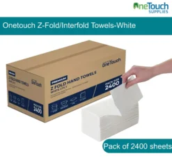 High-quality Z fold Paper Towels, Box of (2400) White Sheets Available at Onetouchsuppilies. Order Now for fast, immediate dispatch.