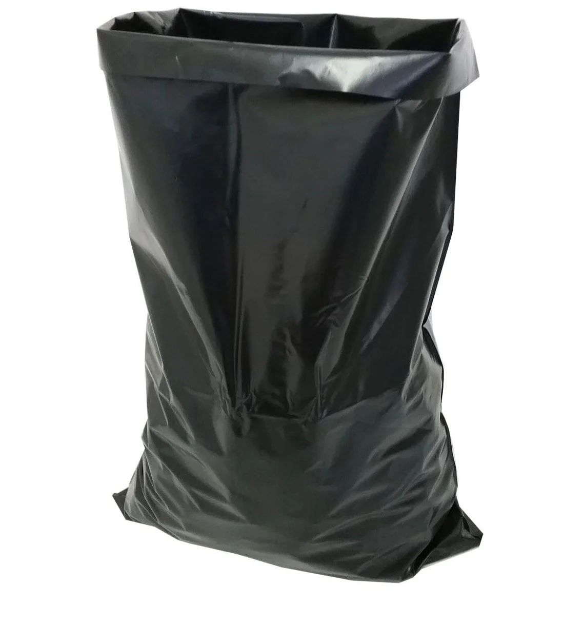 "100 rubble sacks builder black bags, 20″x30″ size, 400 gauge, perfect for heavy-duty construction and waste disposal."
