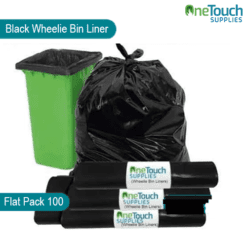 Black Wheelie Bin Liner – Durable Waste Bags for Outdoor Bins