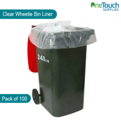 Clear Wheelie Bin Liner – Transparent Waste Bags for Outdoor Bins