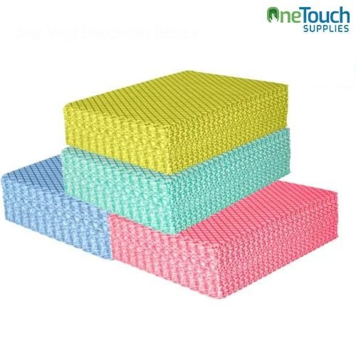 J Cloth Reusable Cleaning Cloths – Mixed Colours Pack of 50