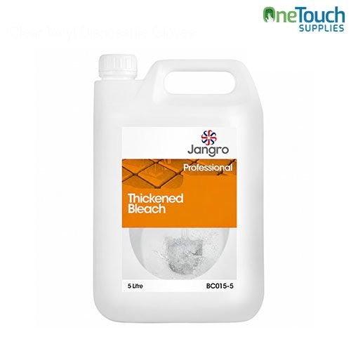 Jangro Professional Thickened Bleach 5L commercial disinfectant cleaner