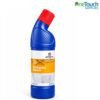 750ml bottle of Jangro Professional Thickened Bleach designed for disinfecting toilets, basins and washroom surfaces.