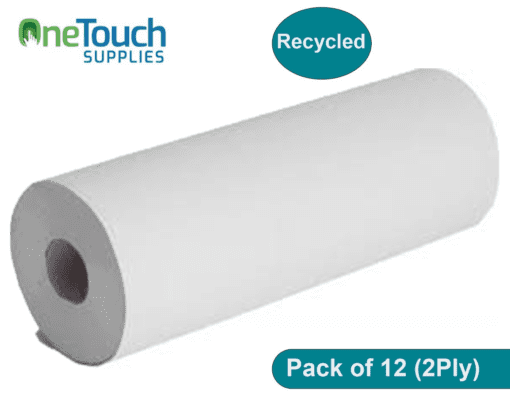 Sapphire Eco Couch Rolls - 40m, 2-Ply, Pack of 12