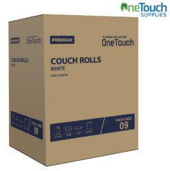 Pure pulp white couch rolls pack of 9 – hygienic disposable rolls for clinics and salons