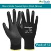 free nitrile powder gloves