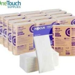 Z Fold Paper Towels - Multifold 2-Ply Disposable Hand Towels in White - Soft, Absorbent, and Convenient