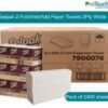 Selpak Z-Fold Interfold 2-Ply White Paper Towels 2400 Sheets