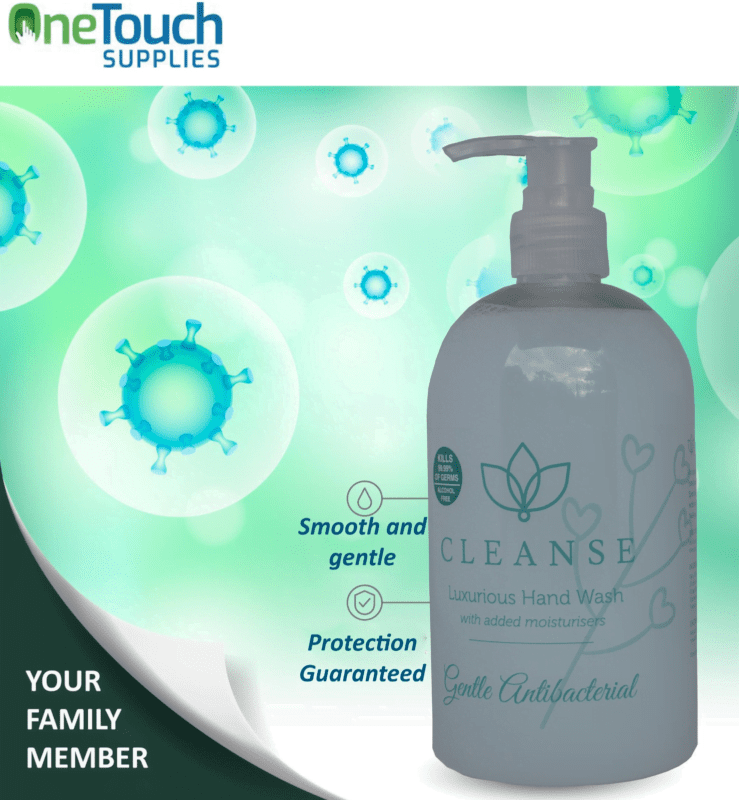 Clean Smooth Cleanse Antibacterial Hand Soap | One Touch Supplies