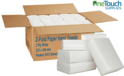 Premium Z-Fold Paper Towels - 3000 Sheets